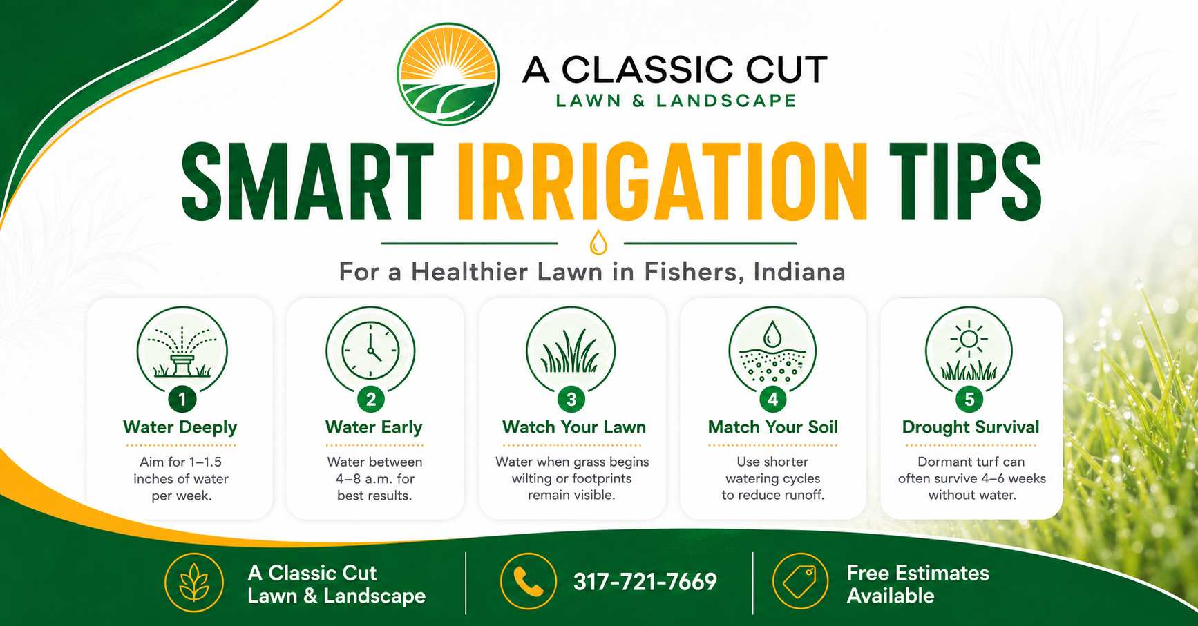 Irrigation Tips for Indiana